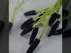 فلورسنت سبز طناب چشم گیر لاستیک زیپ کشنده برای لباس های ورزشی در فضای باز