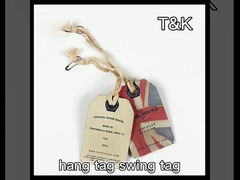 عرضه کننده برچسب پوشاک برچسب پوشاک RFID سفارشی برچسب های آویز rfid