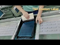 برچسب انتقال گرما سیلیکونی 3D درخشان برچسب چاپ صفحه ابریشم