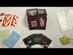 لوگو شخصی شده برچسب آویزان لباس