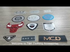 برچسب لباس با فشار حرارت 3D با کیفیت بالا نشان سیلیکون برای پارچه