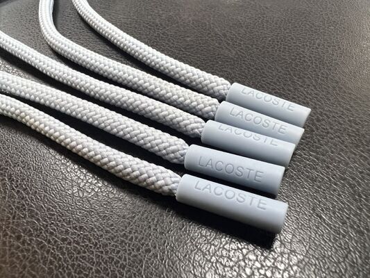 سر زیپ سیلیکونی - نوک بند کشی برای پوشاک و لوازم جانبی (خاکستری، 5 عدد)