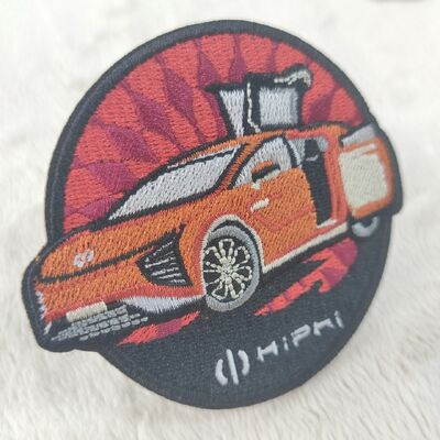 Wholesale 3D Embroidered Patches Sewing Badges Iron  Heat Press Stickers for Clothing