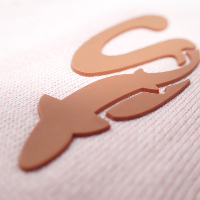 3D Effect Eco Friendly Heat Transfer Label Animal for Garment