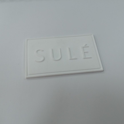 BV تایید شده سیلیکون 3D برجسته سفارشی Sew On Logo Patch نشان PVC