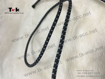 از 4mm بند ناف انعکاسی الاستیک شوک، الاستیک رشته بند ناف سیم الاستیک برای منجوق