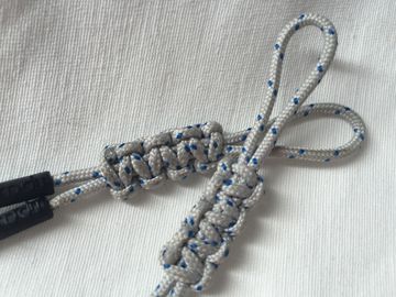 سفارشی دست ساز Paracord زیپ نگه دار 3 رنگ تزریق TPU