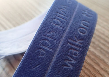Spandex Polyester Fold Over Bands های الاستیک رنگی Webbing Carton Carton Packaging