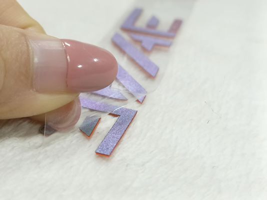 برچسب های انتقال گرما OEM سیلیکون ضخیم 3D لباس Oeko Tex با بافت خاص