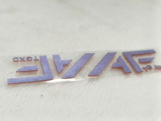 برچسب های انتقال گرما OEM سیلیکون ضخیم 3D لباس Oeko Tex با بافت خاص