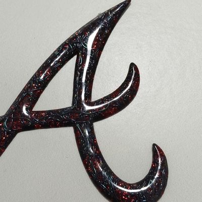 برچسب انتقال حرارت فلزی قرمز برای کیسه
