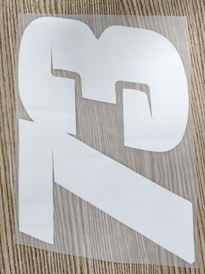 برچسب مد سفارشی DTF استیکر فیلم روی انتقال استیکر PET برای تی شرت