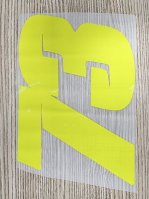برچسب مد سفارشی DTF استیکر فیلم روی انتقال استیکر PET برای تی شرت