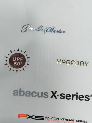 Size Custom Designs High Quality Flat Ink Heat Transfer Printing Silicone Sticker Quick Turnaround