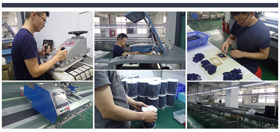 برچسب های بافته شده مد لوگو تی شرت لوکس سفارشی کارخانه برای استفاده از لباس های DIY