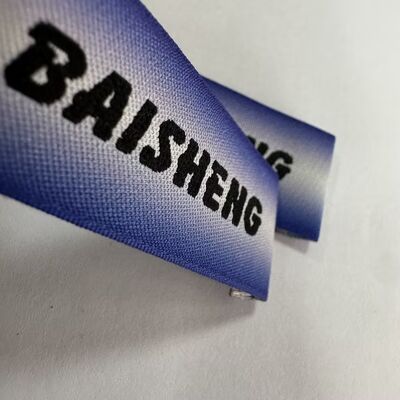 برچسب های منسوج شده سفارشی با دوام برای لباس و لباس، برچسب های برند شخصی با لوگو