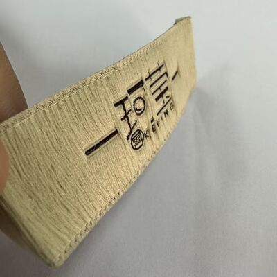 Cotton Woven Clothing Labels 3x10cm Branding