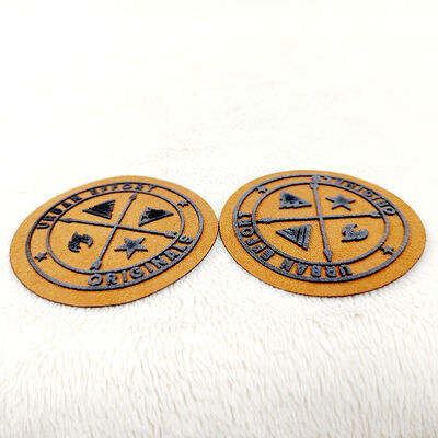 Durable Foam Print Badge - 3D Embossed Pattern Heat Transfer Label for Garment Accessories