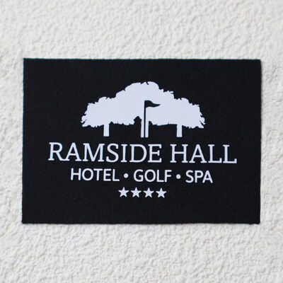 High-Quality Flat Silicone Transfer Sticker Durable Custom Brand Logo Tag for Garment Accessories