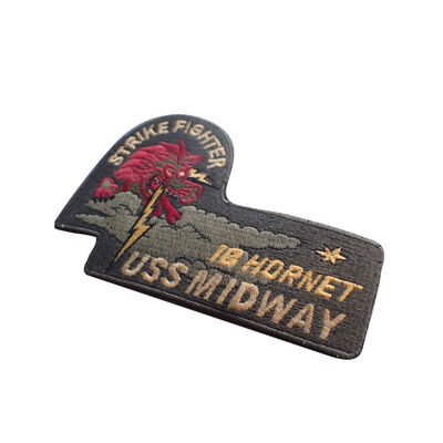 لوگوی سفارشی طراحی شده برای پچ گلدوزی لباس، نشان گلدوزی سفارشی