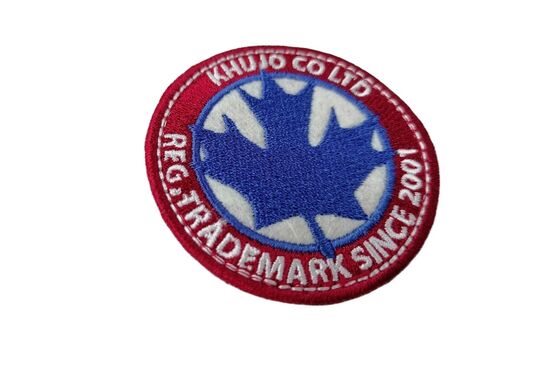 Factory Efficient Custom Design Embroidery Patches Ironing Embroidered Badges for Hats and Clothes