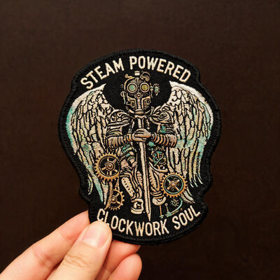 3D Washable Eco-Friendly Embroidery Heat Transfer Patch for Ski Wear and Sports Clothing