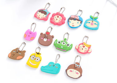 هدایای تبلیغاتی شخصی SGS / Keychain سیلیکون پی وی سی براق و یا چند منظوره رنگی