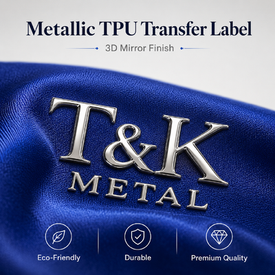 لوگو انتقال حرارتی Tpu سفارشی 3D Tpu Label Transfer Soft Tpu Logo برای لباس