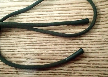 نرم افزاری 4MM Zipper Cord soft و End Silicone Matt برای لباس، کفش