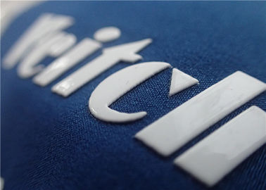 0.6mm ضخامت دست خوب احساس سیلیکون برچسب انتقال حرارت شین سفید سطح