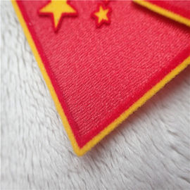 مقدس پرچم ملی Reb Bottom Yellow Stars مخمل خواب دار و تاتامی گله