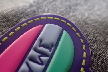 سفارشی برجسته سفارشی Tpu Patch / Patches 3D Rubber Pantone Color