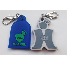 سیلیکون برچسب سگ در Keychain شخصی هدایای تبلیغاتی debossed و لوگو غیر - سمی