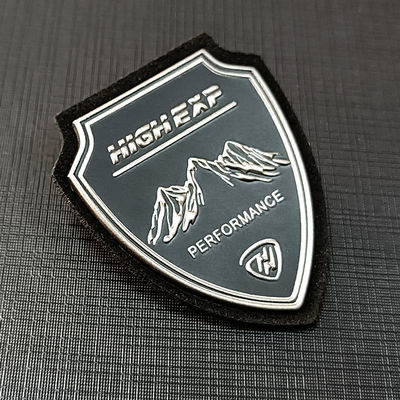 آرم لباس وصله های فرکانس بالا نرم برجسته 3D Tpu Patch برای لباس