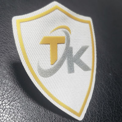 برچسب برجسته 3D TPU Silicone Soft Heat Transfer Label Logo Iron On T -Shirt