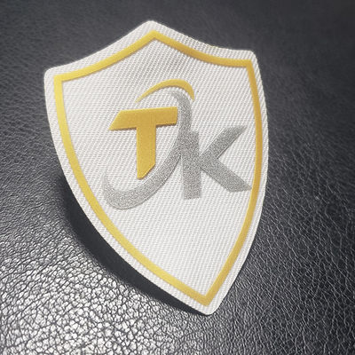 برچسب برجسته 3D TPU Silicone Soft Heat Transfer Label Logo Iron On T -Shirt