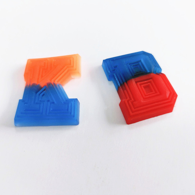 دوخت سفارشی برجسته روی تکه‌های لوگو، برچسب لاستیکی PVC با جلوه ویژه
