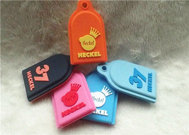 هدایای تبلیغاتی شخصی SGS / Keychain سیلیکون پی وی سی براق و یا چند منظوره رنگی
