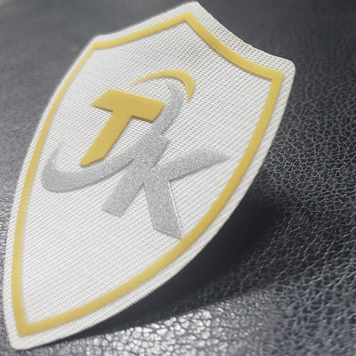 برچسب برجسته 3D TPU Silicone Soft Heat Transfer Label Logo Iron On T -Shirt